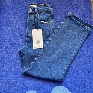 Levis ribcage straight jeans